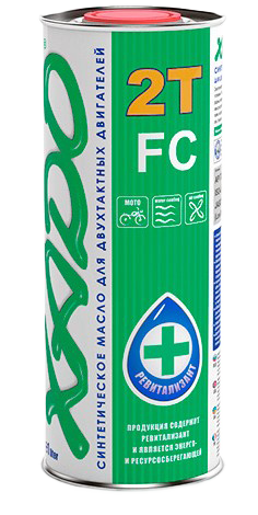 Моторное масло Xado Atomic Oil 2T FC, 0.5л